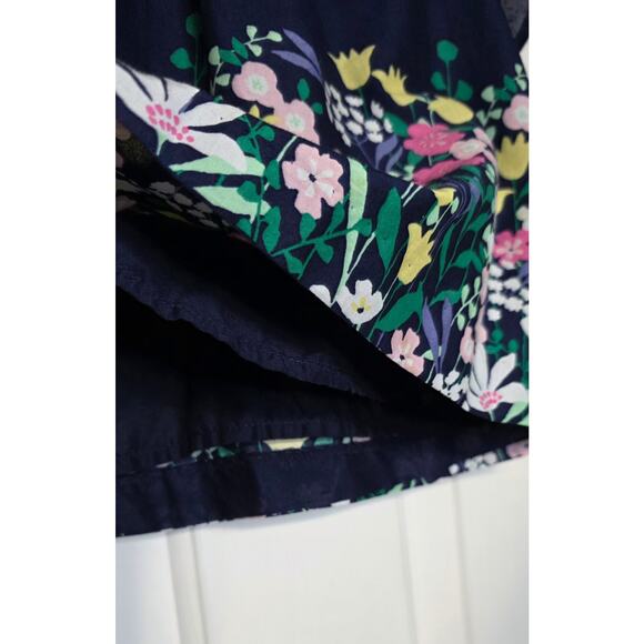 Janie and Jack Navy Floral Top 
Size 5 - Picture 2 of 5